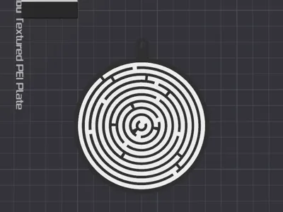 Marble Maze keychain