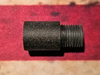 Female 1/2" UNEF to Male 1/2 UNF 22LR Adapater