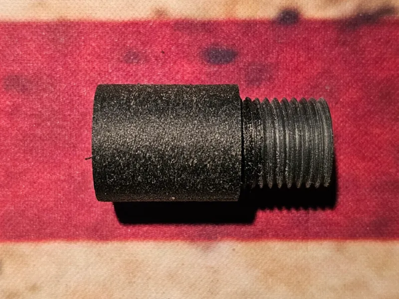 Female 1/2" UNEF/UNF to Male 1/2 UNF/UNEF 22LR