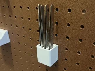 Tweezer Holder For Modular Pegboard System