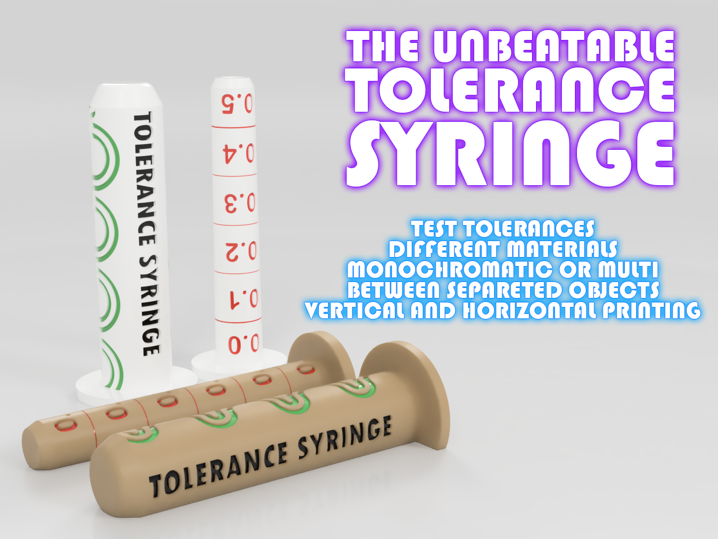 The Unbeatable Tolerance Syringe