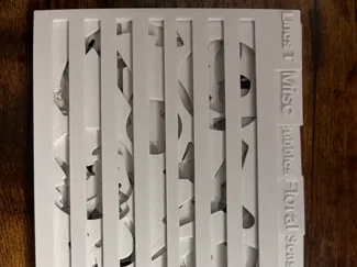 3x5 Tabbed Journaling Stencils