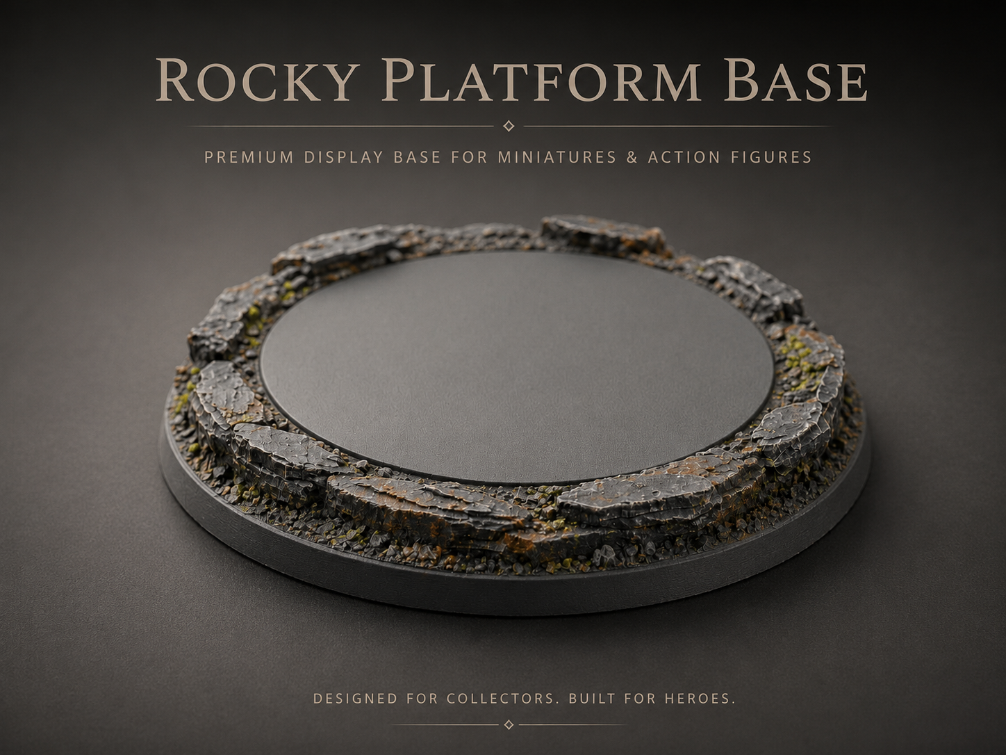 Rocky Platform Base