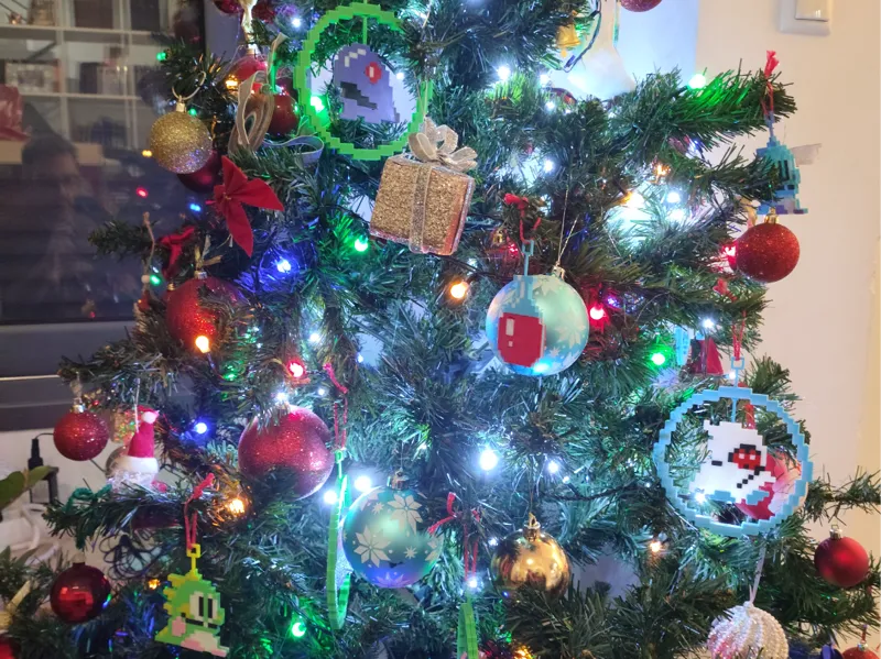 Bubble Bobble Christmas Ornaments