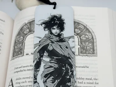 Vin Venture HueForge Bookmark