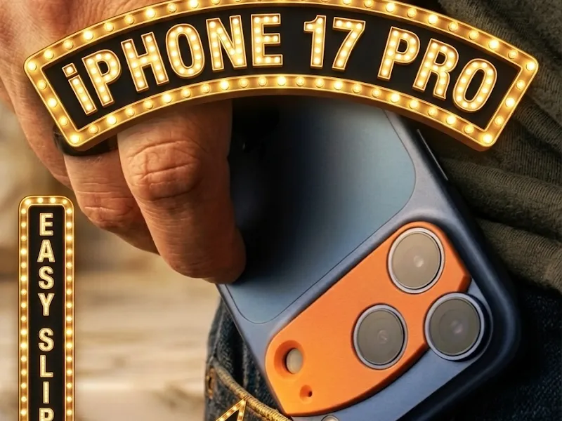 Stop iPhone 17 Pro Wobble SnapOn Camera Protector
