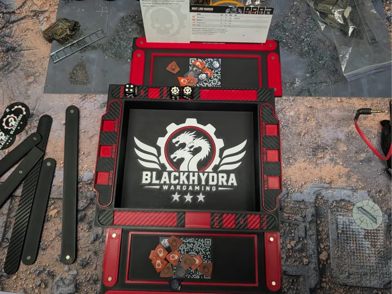 Dice Tray BlackHydra Killteam