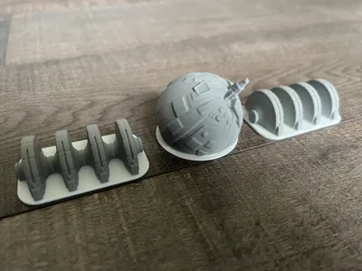 Proxies for Battle of Hoth Structure Miniatures