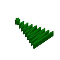 A1 - 0.2mm layer, 2 walls, 10% infill adaptive cubic