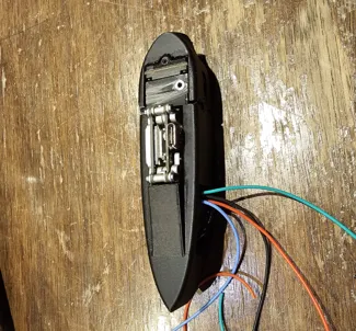 CADDX Vista FPV mount on RC Planes