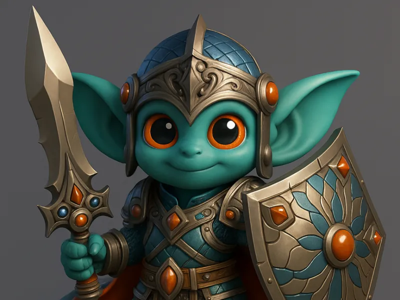 Goblin Warrior Miniatue