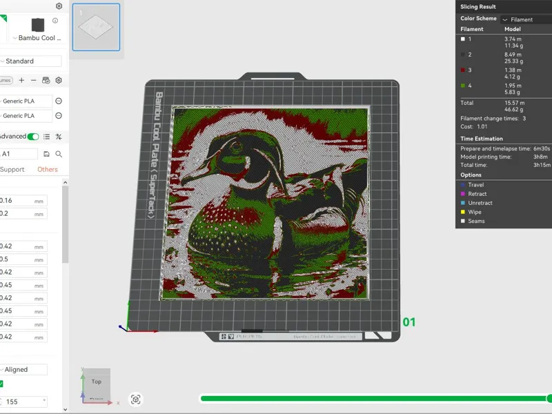 Wood Duck Hueforge