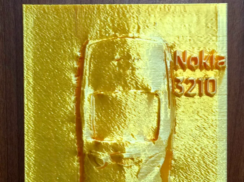 Nokia3210 Decorative Plaque Relief invintagephone