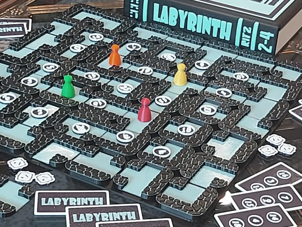 MASTER LABYRINTH - Bookcase Edition (version 2) - Free 3D Print Model ...