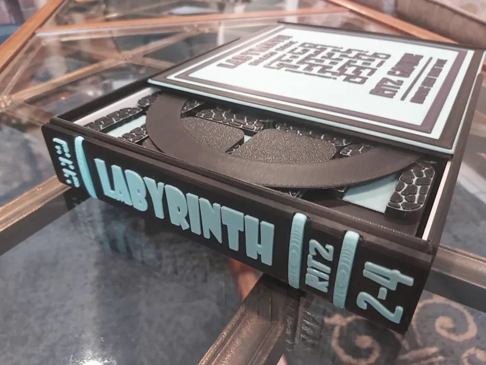 MASTER LABYRINTH - Bookcase Edition (version 2) by Ritz MakerWorld ...
