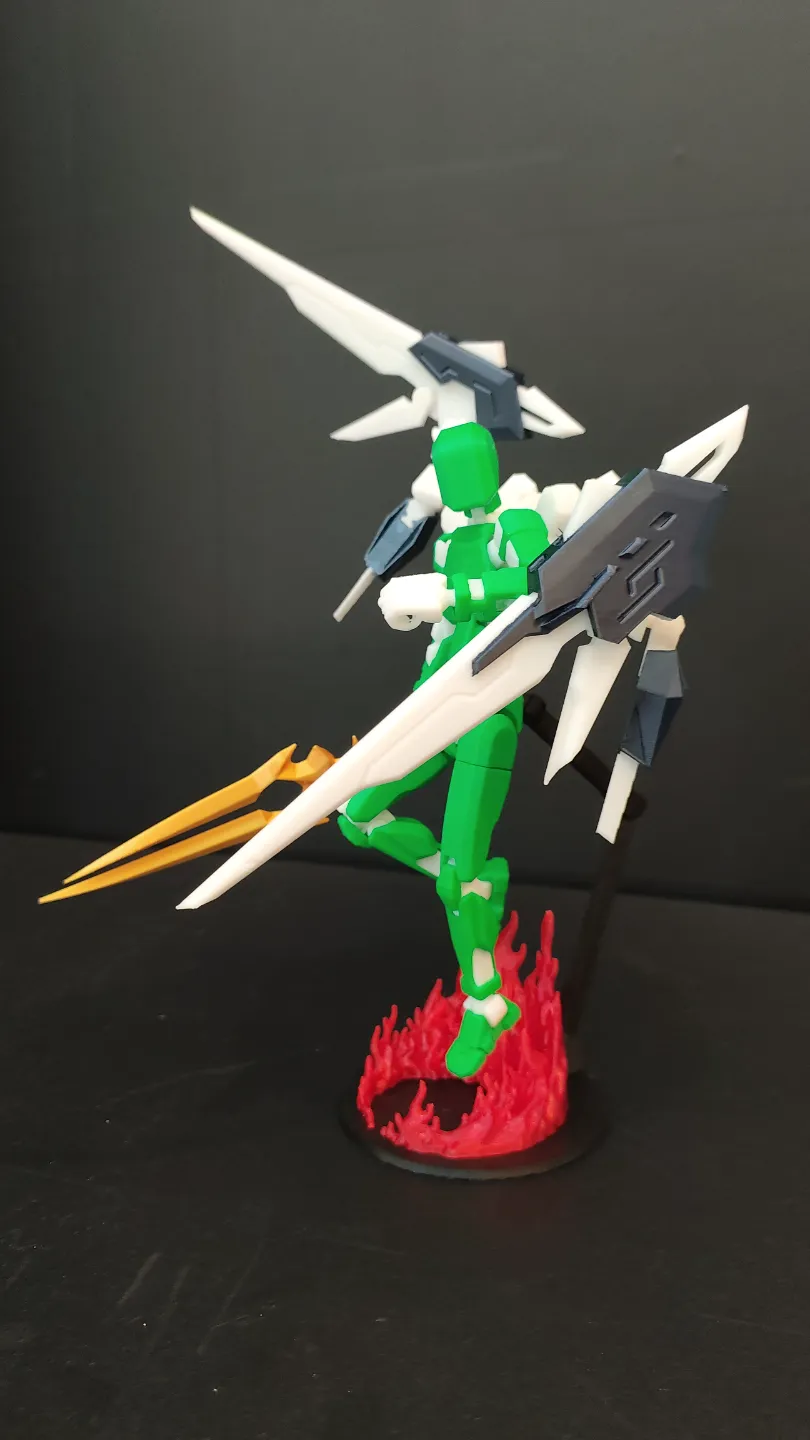 Mechanical wing for Dummy 13 view 4