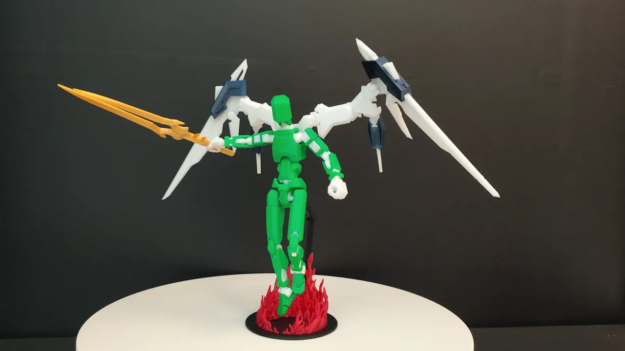 Mechanical wing for Dummy 13 view 2