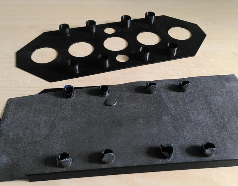 Sanding sheet hole punch for Bosch