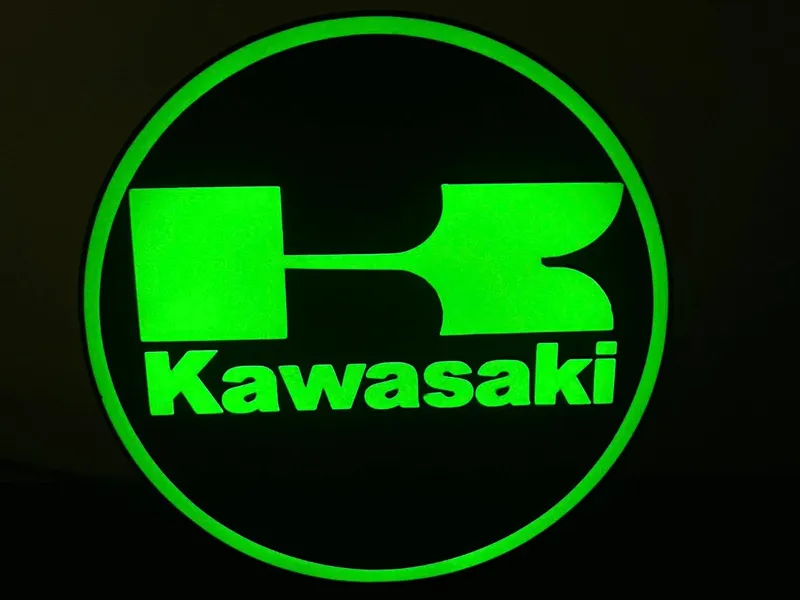 Kawasaki logo lightbox