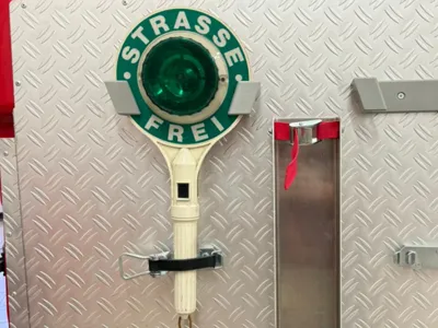 Holder for traffic wand