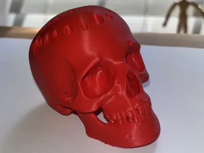 Skull screwdriver block (king's crown)