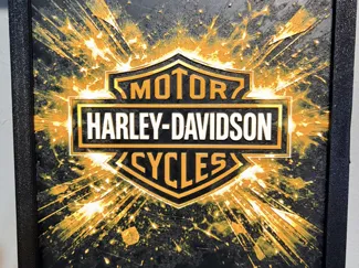 Harley Davidson HueForge
