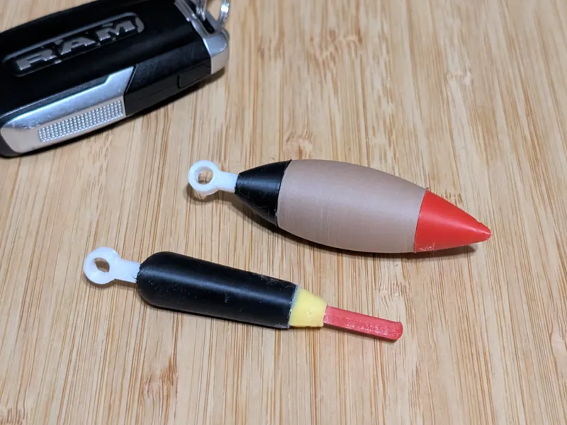 Fishing Float Keychain Set