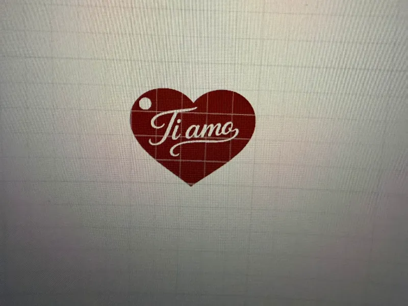 Ti amo portachiave