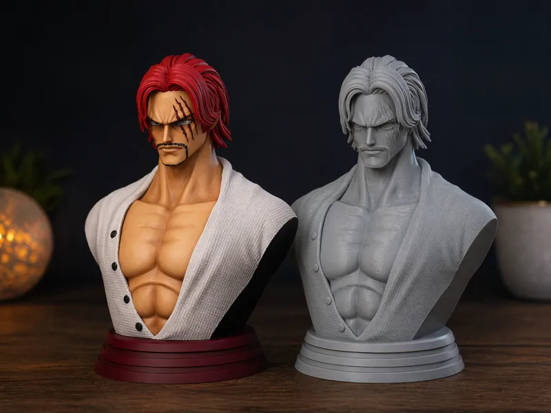 Shanks One Piece - Busto Dettagliato