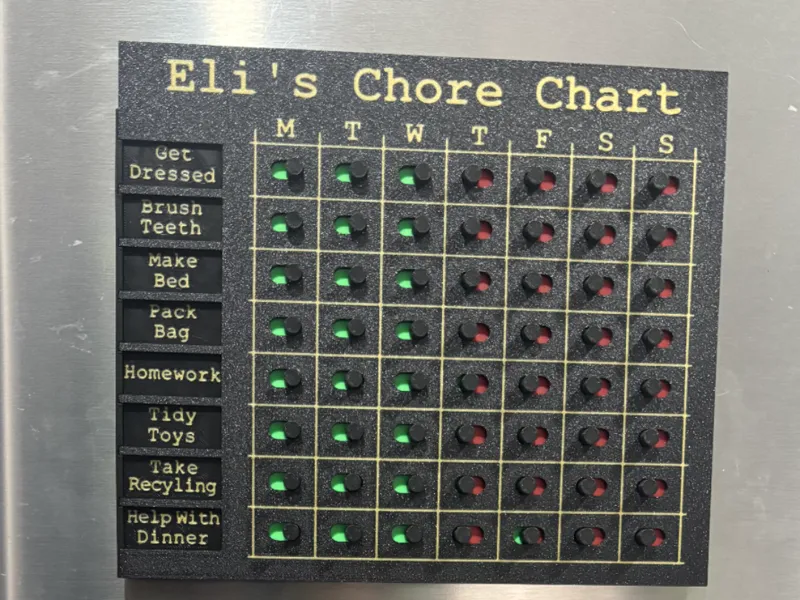 Weekly Chore Chart