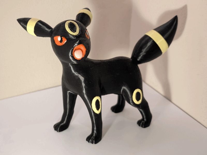 Umbreon Pokemon Better Multicolor Multipart NO AMS