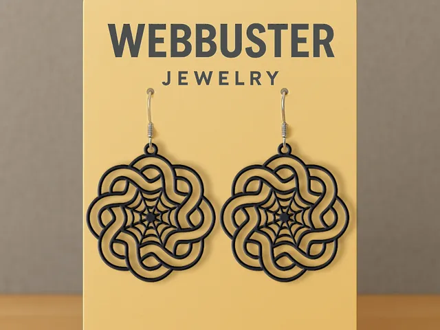 Web of Radiance Earrings