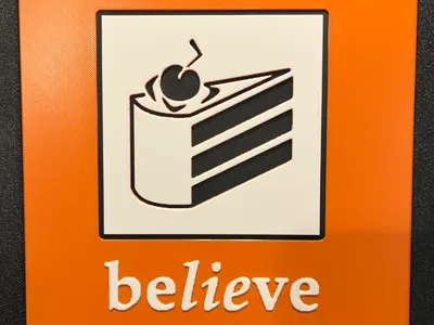 beLIEve the cake