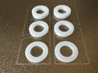 Tür Distanzscheibe (erhöhung Tür) 2,3,4mm