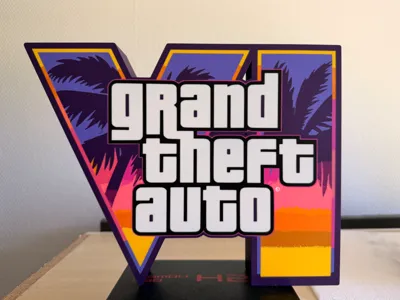 GTA 6 Logo Lightbox