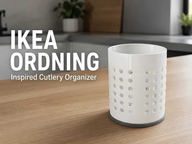 IKEA ORDNING inspired cutlery Organizer