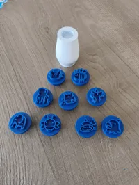 0.2mm layer, 2 walls, 10% infill