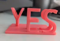 Green yes red no 