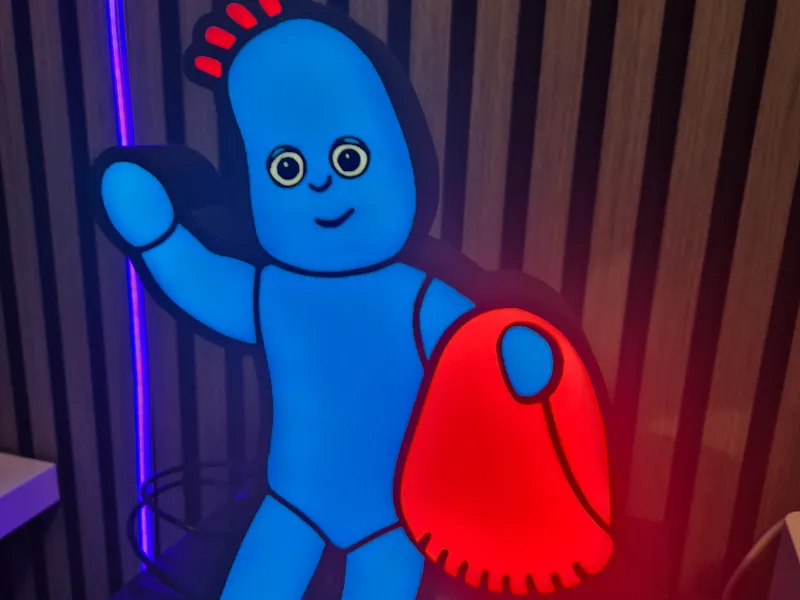 Iggle Piggle light box
