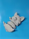 1 color 6cm 0.2mm layer, 2 walls, 15% infill