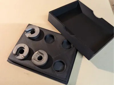 storage box and lid for Lee / RCBS
