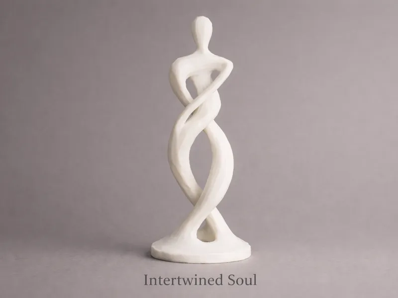 Intertwined Soul Sculpture | 100mm