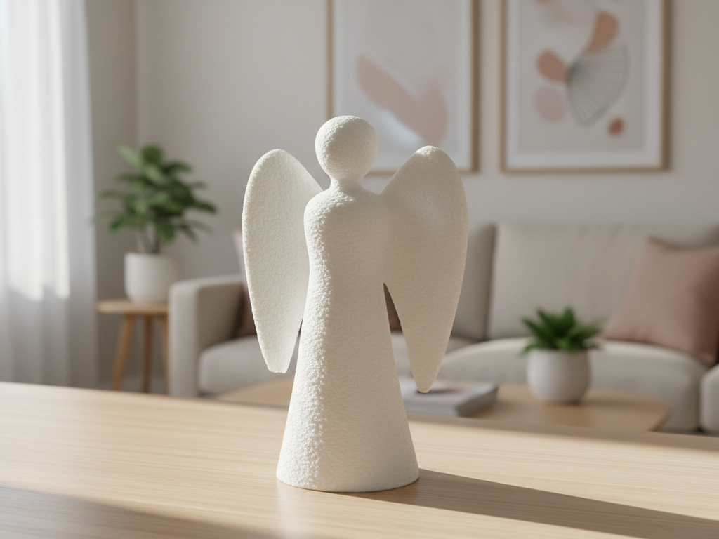 Statuetta Angelo Minimal e Decorativa