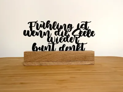 Spring Quote Decorative Sign