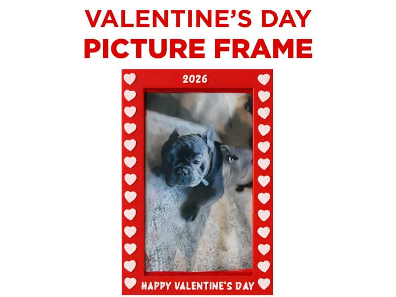 Valentine's Day Picture Frame