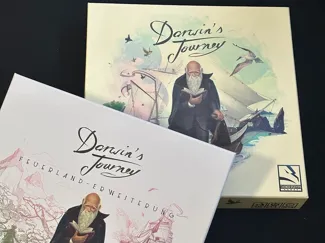 Darwin's Journey + Expansion, no lid lift