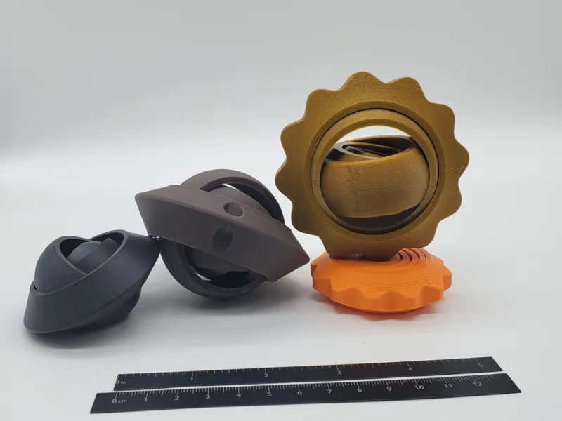 Fidget Gyroscope Rotating Rings