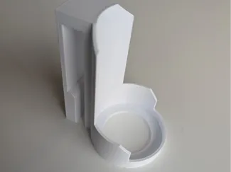 Shave gel shower holder