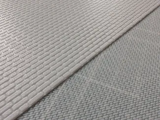 [H0, 0 et 1] Feuille texture briques Flamand 