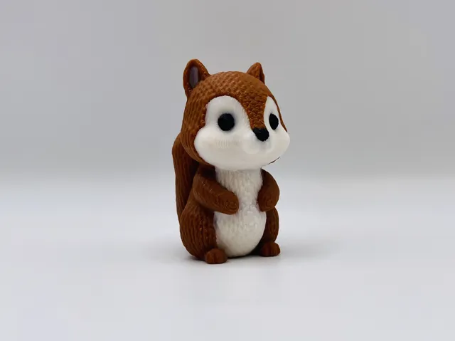 Knitted Squirrel